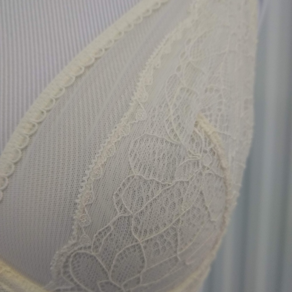 NWT Luxurious White Lace Bra Lingerie - Picture 6 of 8